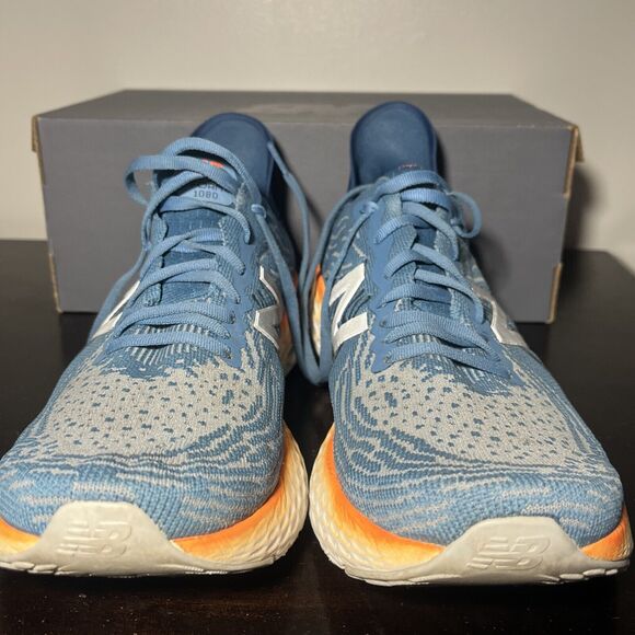 New Balance Fresh Foam 1080 Mens Size 11 Blue Running Shoes Sneakers M1080H10 - Picture 3 of 9